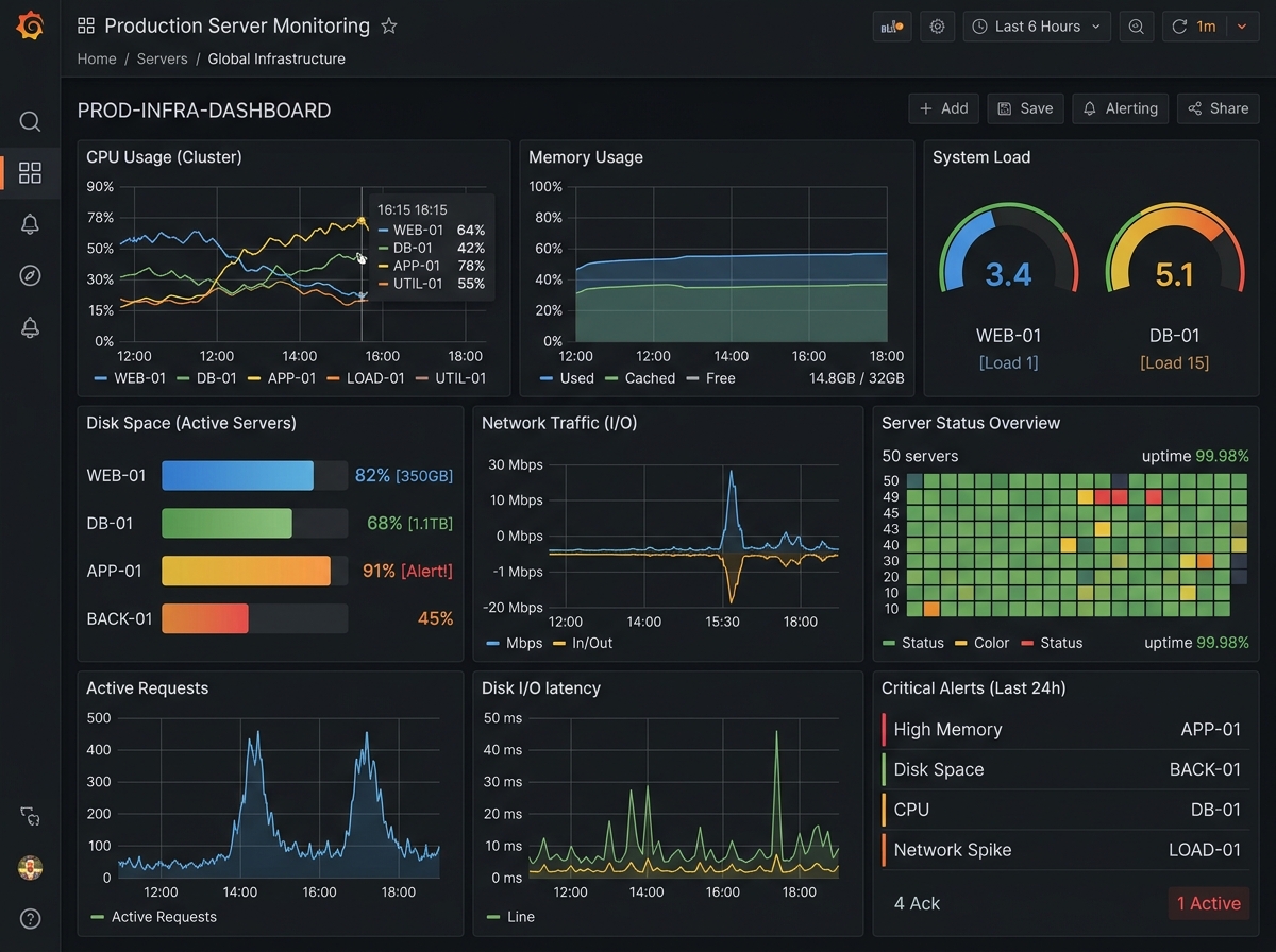 Grafana Dashboard Preview